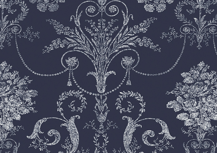 Laura Ashley Josette, Midnight - Roller Blind - Image 6